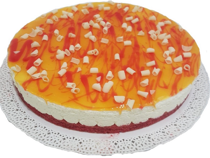 Torta cocco red passion